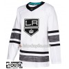 Børn NHL Los Angeles Kings Trøje Blank Hvid 2019 All-Star Adidas Authentic